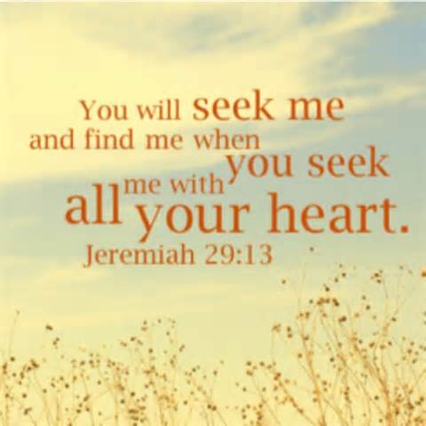 Image-Seeking the Lord Seeking the Lord