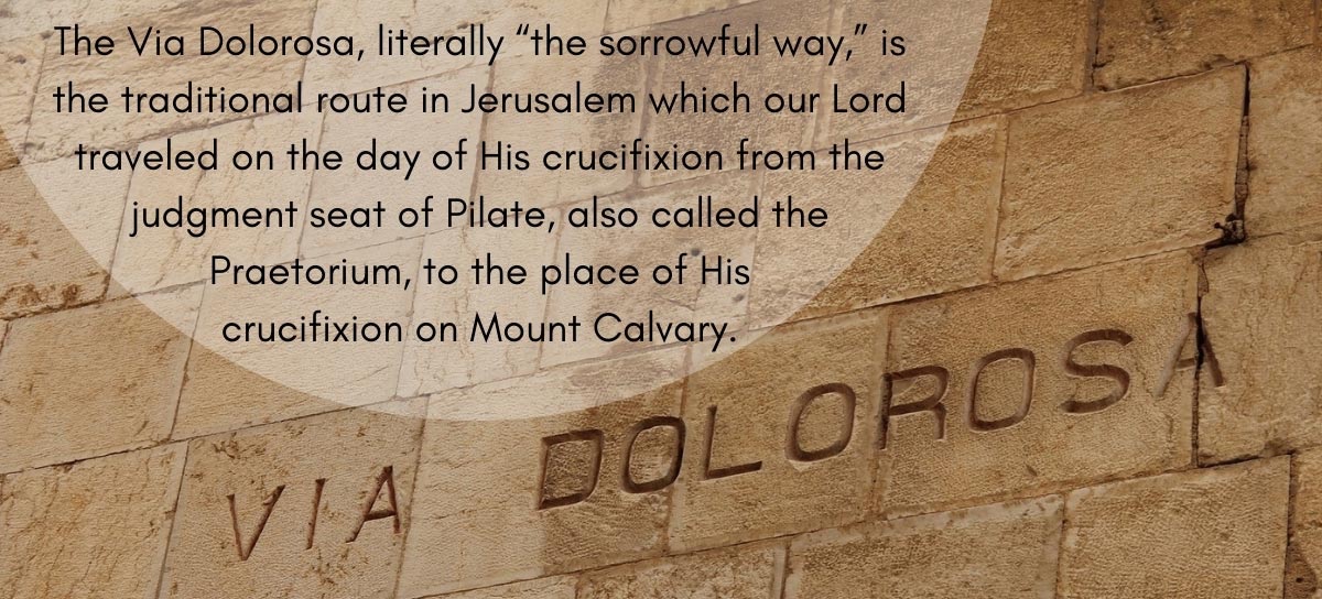 Image-Walking with Sorrow-Via Dolorosa Walking with Sorrow - A Theology of Suffering